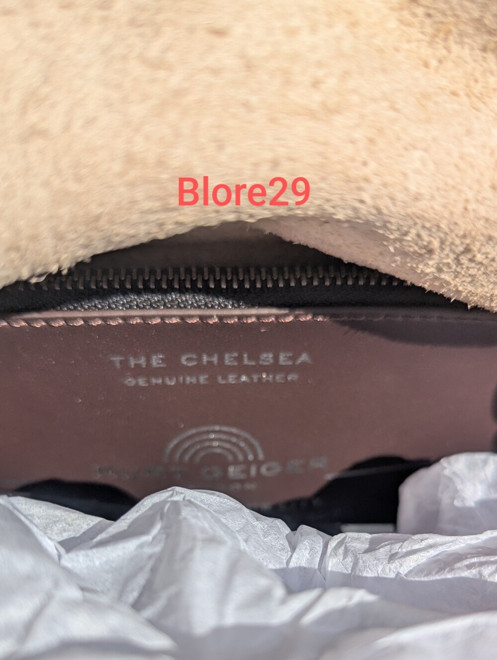 Kurt Geiger London The Chelsea Leopard Print Haircalf Shoulder Bag Buckle - Picture 7 of 8